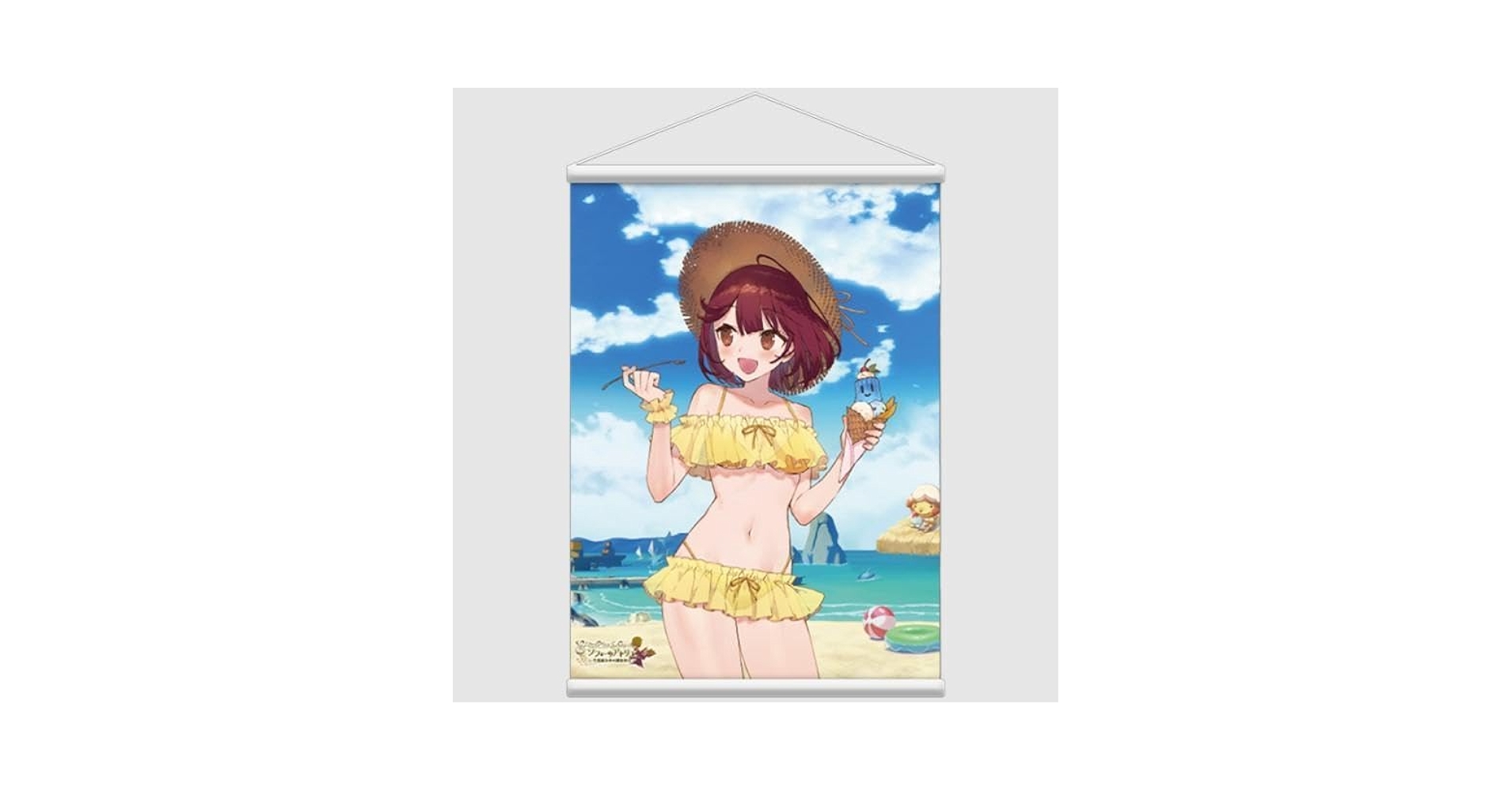 ソフィーのアトリエ　B2タペストリー　ソフィー　水着ver Amazon.co.jp: ソフィーのアトリエ B2タペストリー TGS2021 type