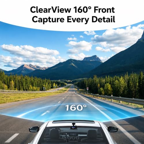 Image of AUTO SNAP 4K Dash Cam for Cars WiFi Dashboard Camera with Night Vision Front Single Lens Car Recorder 24 /7 Parking Monitor G-Sensor Loop Recording Screenless Design Supports 4K /2K Resolution