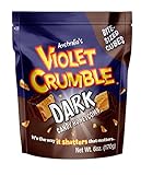 Violet Crumble Dark Chocolate Honeycomb Candy Chunks - Imported From Australia - 1 Bag