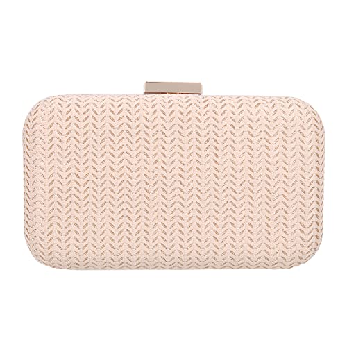 Image of Mochi Women Gold Framed Clutch Bag | Ladies Purse Wallet (38-8368)