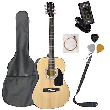 アコースティックギター サンバースト 本体とケース付き　ギター初心者セット Sepia Crue WG-10 Cherry Sunburst (チェリーサンバースト