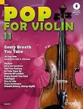  Pop for Violin: Every Breath You Take. Band 11. 1-2 Violinen. Ausgabe mit Online-Audiodatei.