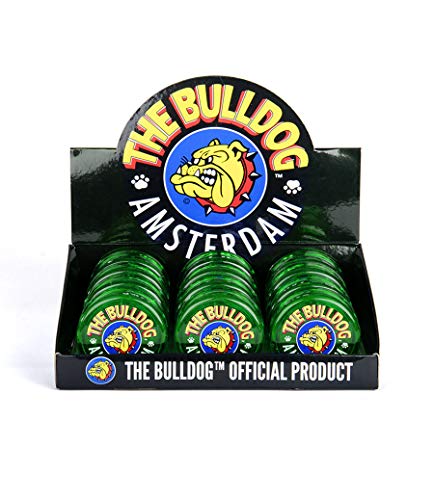 Dichavador de Acrílico The BULLDOG Amsterdam 3 Partes (Verde)