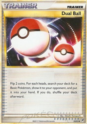 Price comparison product image Pokemon Call of Legends Single Card Dual Ball 78 Uncommon [Toy]