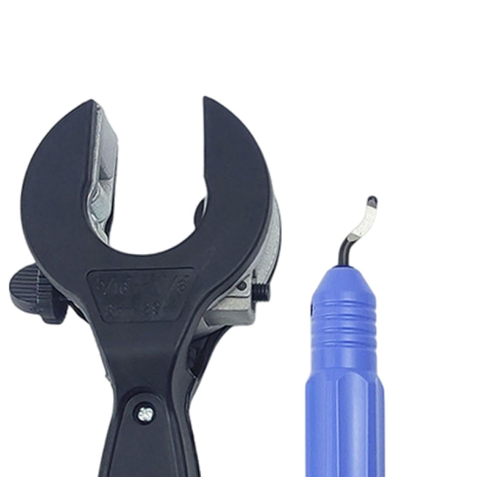 Amagogo Coupe-tube à cliquet avec coupe-tube pour outils manuels robustes de 8 à 29 mm, outil de coupe pour espaces restreints