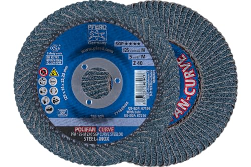 Pferd Disco Polifan Pfr 125 Z 40 Sgp Curve