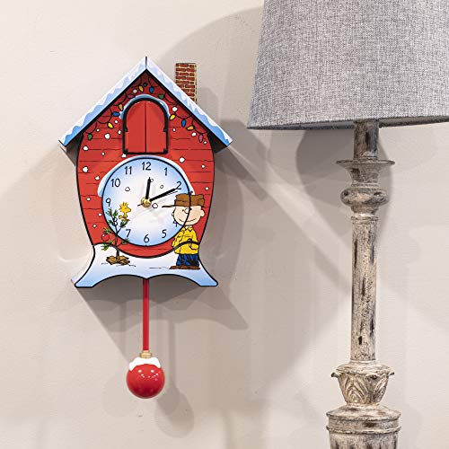 Mark Feldstein Peanuts Christmas Linus And Lucy Song Cuckoo Clock #TOP3