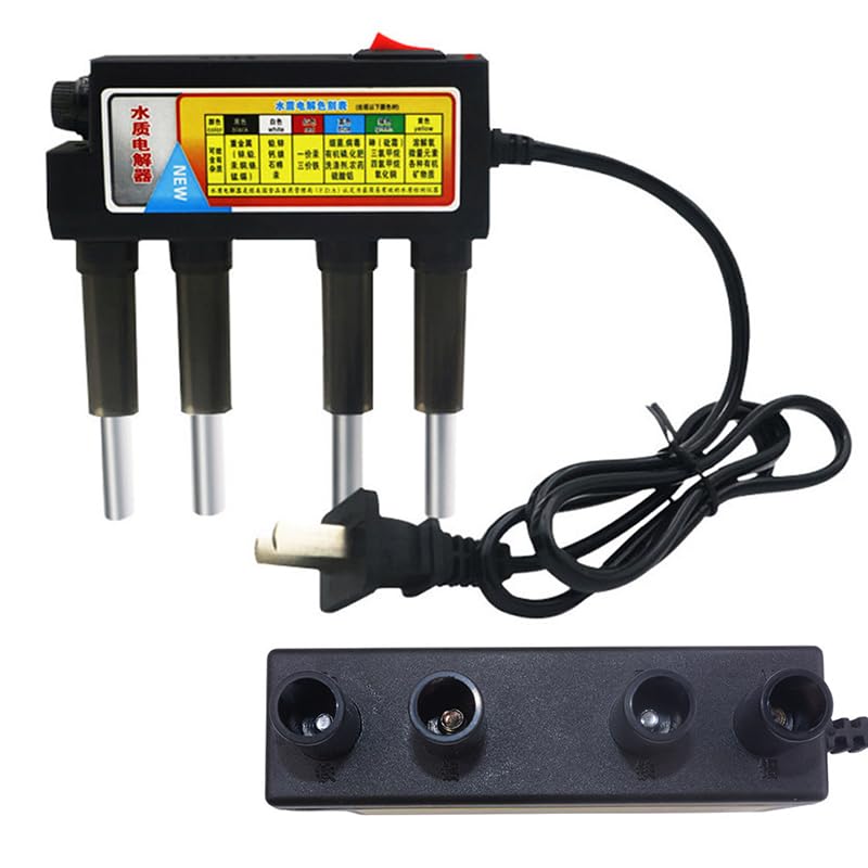 POOLPO 10A Protable Water Quality Electrolyzer Test Premium Electrode Rod Electrolysis Instrument Household Swimming Pool TDS Testers High Accuracy PH Meter for Water