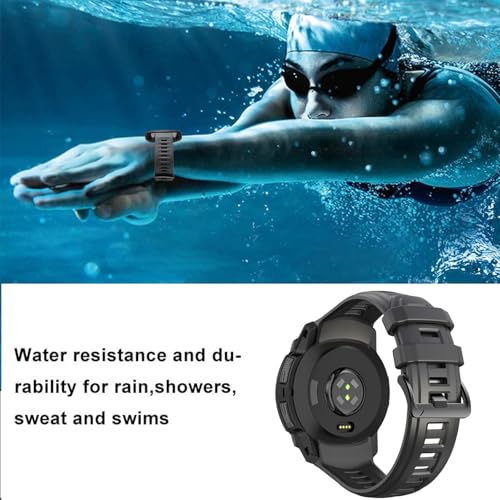 Correa de silicona para Garmin Instinct 3 45mm miniatura 6