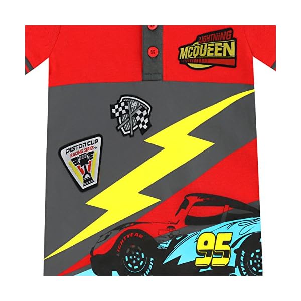 Disney Cars Jungen Poloshirt – Bild 3