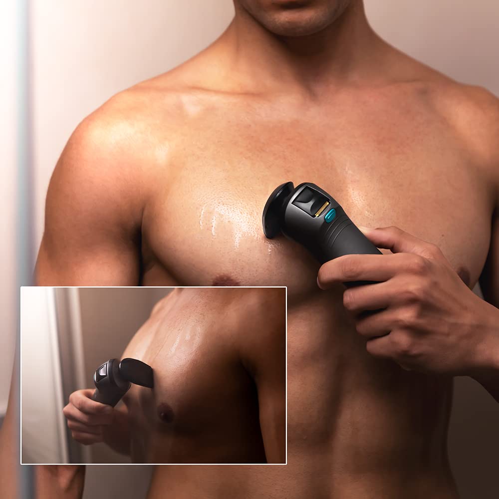 Cecotec TwistGroom 10w1 trymer Multigrooming PrecisionCare Podstawa ładująca, bateria litowa, ostrza ze stali nierdzewnej z powłoką tytanową, wyświetlacz cyfrowy i wodoodporny