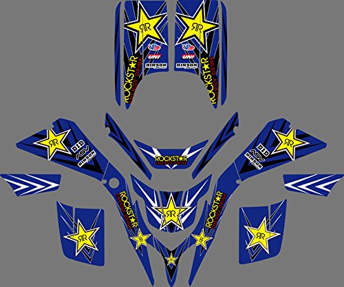MXP Graphic 0043 Customized 3M Sticker Motorcross Graphic Motorcycle Decals Stickers Kit for Yamaha Blaster 200 YFS200 YFS 200 1988-2006 ATV Wrap Full Race Kits