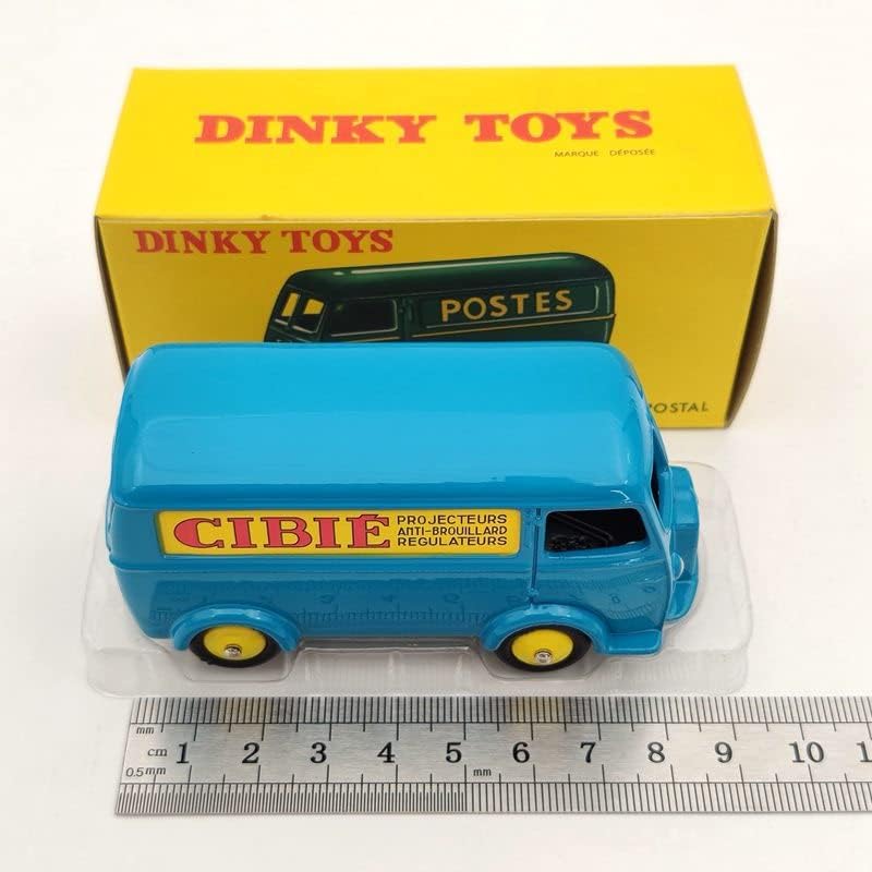 Miniatura 2 de Atlas 143 Dinky Toys 25B25BV para Fourgon TOLE Peugeot y Postal Modelo Fundido a Presión Colección Edición Limitada (25BV Fourgon Postal)