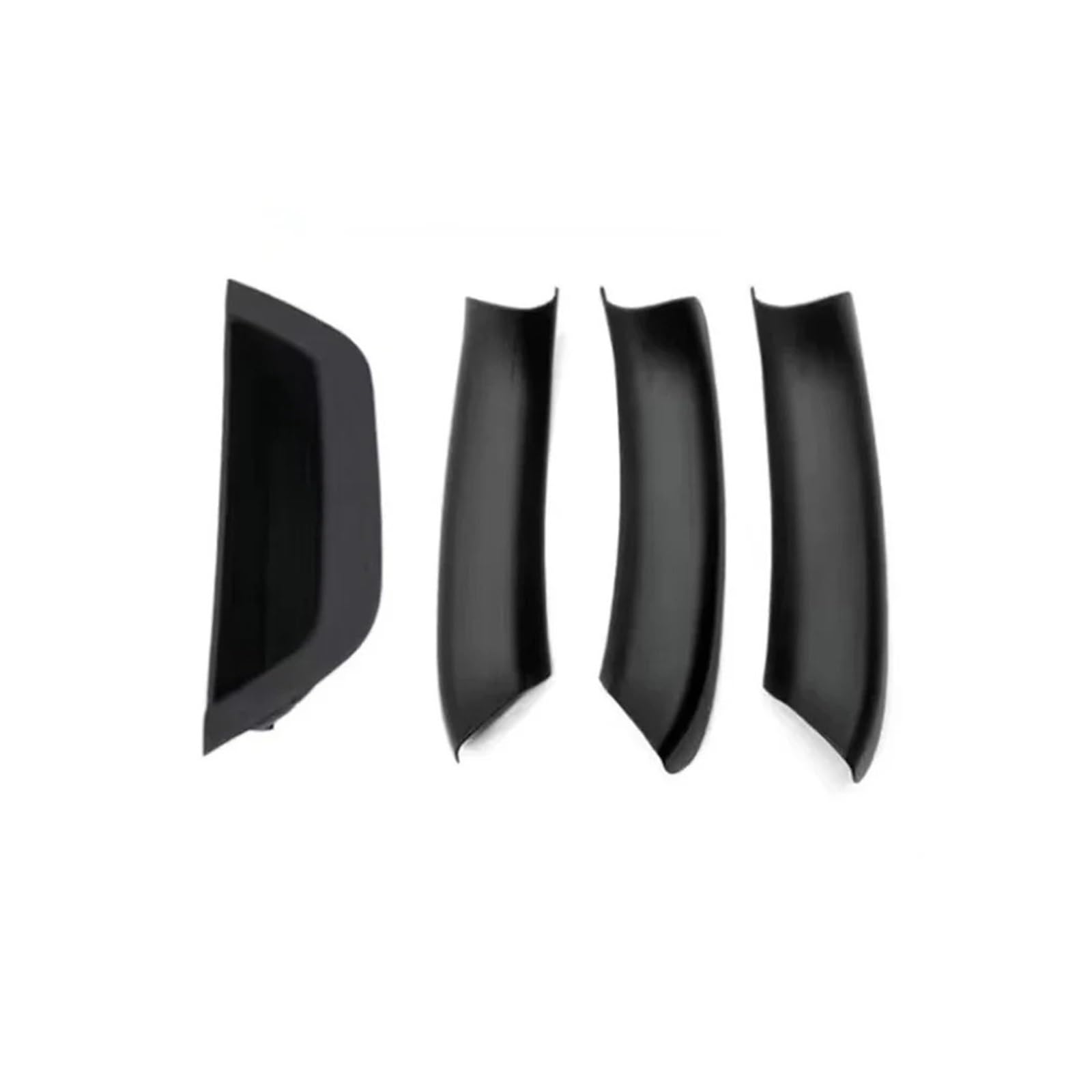 Espyn 4Pieces Black Car Inner Door Handle Panel Pull Cover Abs For Bmw For X3 For X4 For F25 For F26 2010-2016 Universal Interior Accessories(4Pieces Black)