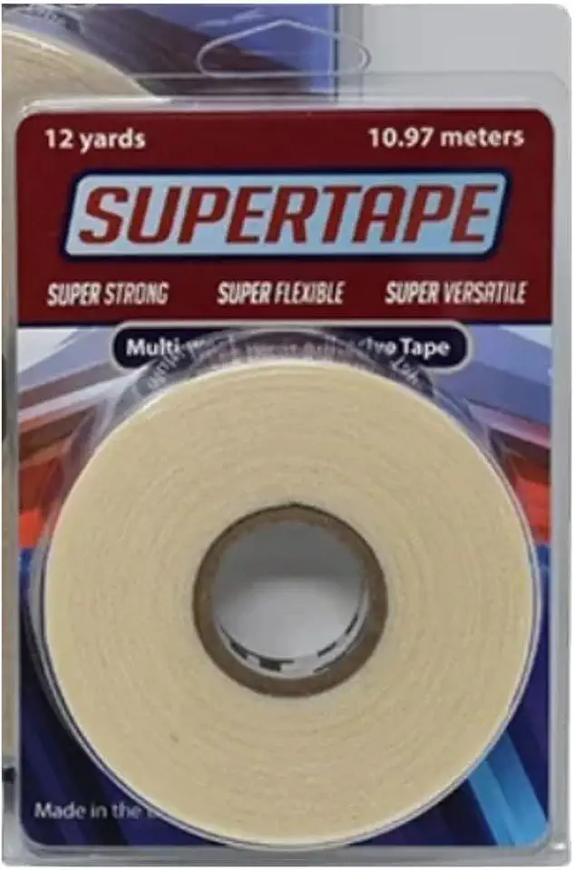 Fita Branca P/Prótese Capilar Super Tape 12 Yards X 1.3 Cm