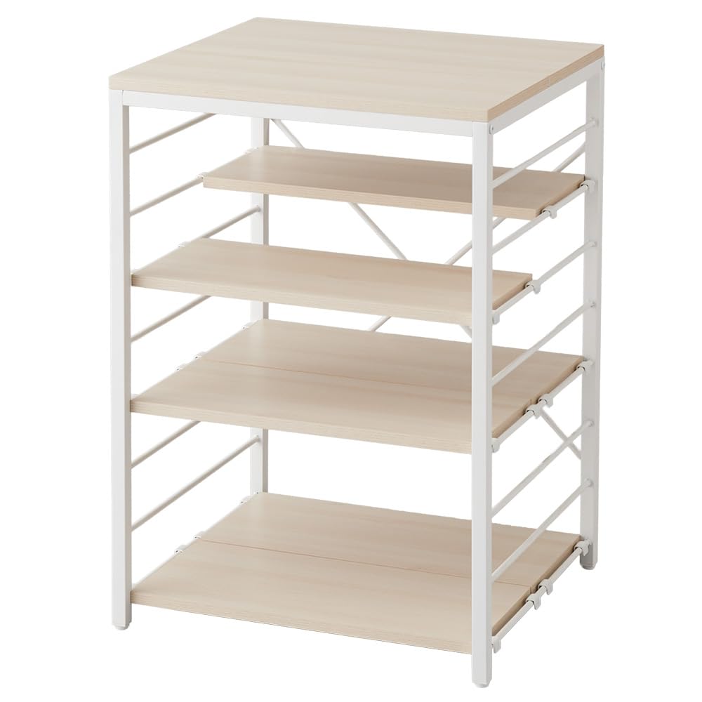 Amazon.co.jp: リコメン堂 1ドア冷蔵庫 ラック 幅52cm 6段 VOID STACK