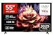 TCL Serie Smart TV 4K Ultra HD 55' 55P69K, Dolby Audio, HDR10+, Google TV, Hevc...