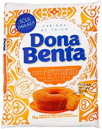 Farinha de Trigo Com Fermento Dona Benta 1kg