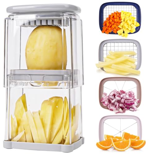 Kitchen-gadgets-food-chopper-with-container4-in-1-chopper-vegetable-cutter-with-french-fry-cutterveggie-chopperfruit-slicerpotato-cutternew-home-gift-ideas-mandoline-slicer-for-food-chopper
