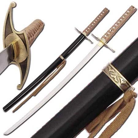 Japanese Anime Ulquiorra Schiffer Murcielago Sword