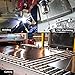Lswteiz 6061 T651 Aluminum Sheet Metal 6 x 12 x 1/4 Inch Flat Plain Aluminum Plate Covered with Protective Film, Heat Treatable Rectangle 6MM Thick Aluminum Metal Plate for Industrial