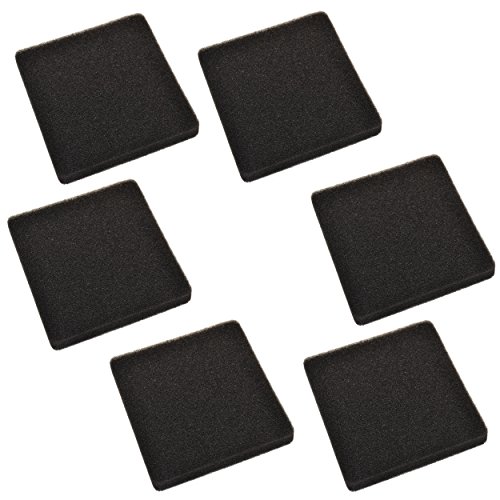 HQRP 6-Pack Aquarium Filter Compatible with API Rena Filstar XP1 XP2 XP3 XP4 XPS XPM XPL XPXL xP 30 ppi Filtration Mechanical Foam Plus Coaster