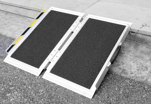 MaxxHaul 51176 2�t�B�[�g �|�[�^�u���Ԉ֎q�p�X���[�v �܂肽���ݎ��A���~���n���f�B�L���b�v�����v �n���h���t�� �m���X���b�v�~���X���[�v �z�[���X�e�b�v/�o�����/�K�i/�X�N�[�^�[�p �ω׏d800�|���h