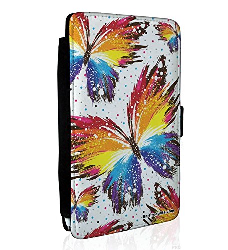 BarConic Guest Check Pad Holder - Painted Butterflies