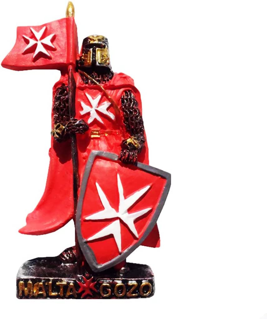 Resin-547 Malta Warrior Malta Fridge Magnet Refrigerator Magnet Decoration Magnet Sticker Souvenir Resin Crafts