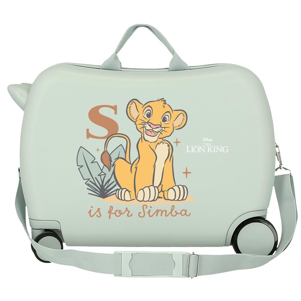 Joumma Disney Lion King Sun & Sawanna Walizka Dziecięca Mięta 50 x 38 x 20 cm Twardy ABS Zamek szyfrowy z boku 34 L 2,1 kg 2 Koła Bagaż podręczny
