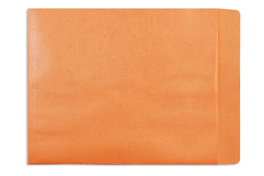 Mehta Envelope Mfg Co. Kraft Ribbed 75 GSM, Size : 12 x 10 inches - Pack of 25 envelopes