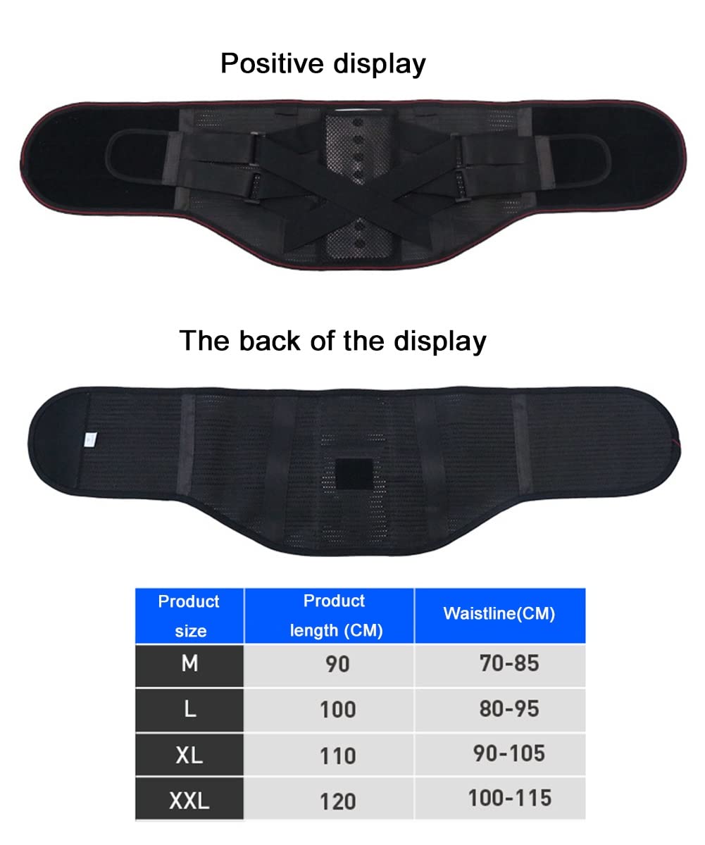 cintura di sostegno lombare, For sciatica, ernia del disco e scoliosi, for uomini donne(XXL/XX-Large)