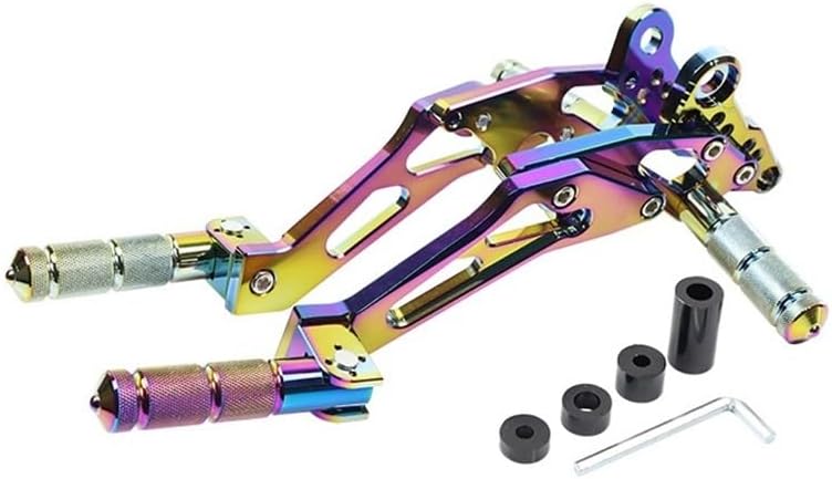 Motorcycle Gear Shifter for MSX125 for GROM125 M3 M5 M6 Motorcycle Front and Rear Pedal Assembly CNC Aluminum Foot Pegs Modified Accessories