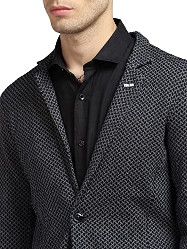 Image of Jack & Jones Men's Cotton Front Open Blazer
