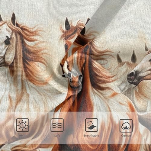 Vintage Running Horses Cute Panties Girl Girls Underwear Toddlers Cotton Stylish Underpants Briefs 2t3