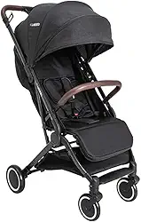 Carrinho De Bebê Sprint Ii Travel Berço Passeio Preto Kiddo