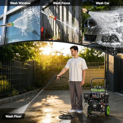 3200 PSI Pressure Washer Gas Powered