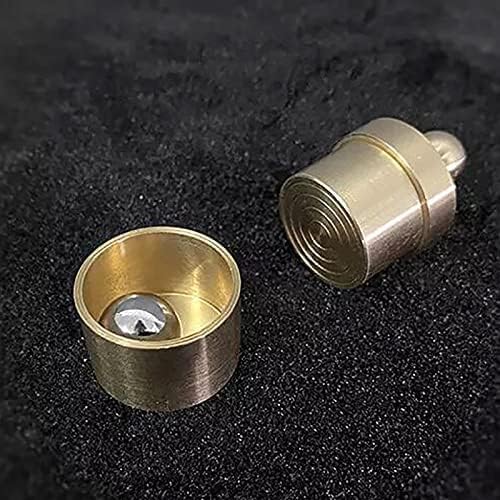 SUMAG Bola de acero a monedas que aparecen accesorios mágicos creador de monedas Trucos de magia (latón) para magos de cerca ilusiones trucos