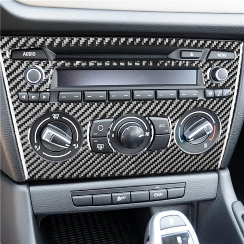 Cubierta de panel de CD y aire acondicionado para coche BMW X1 E84 2