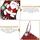 Tceapoo Weihnachtsstrumpf Set, 4 Stück Groß Nikolausstiefel Nikolausstrumpf für Weihnachtsdeko, 31cm Weihnachten Christmas Stocking für Weihnachtsbaum Kamin Deko (Bunt)