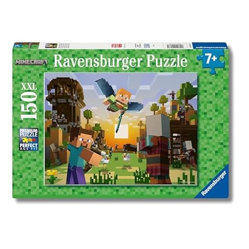 Ravensburger - Puzzle Minecraft Puzzle 2D niños 150 Piezas XXL | Ya disponible en tu tienda friki favorita! En mundofriki.es! Ravensburger - Puzzle Minecraft Puzzle 2D niños 150 Piezas XXL | Ya disponible en tu tienda friki favorita! En mundofriki.es!