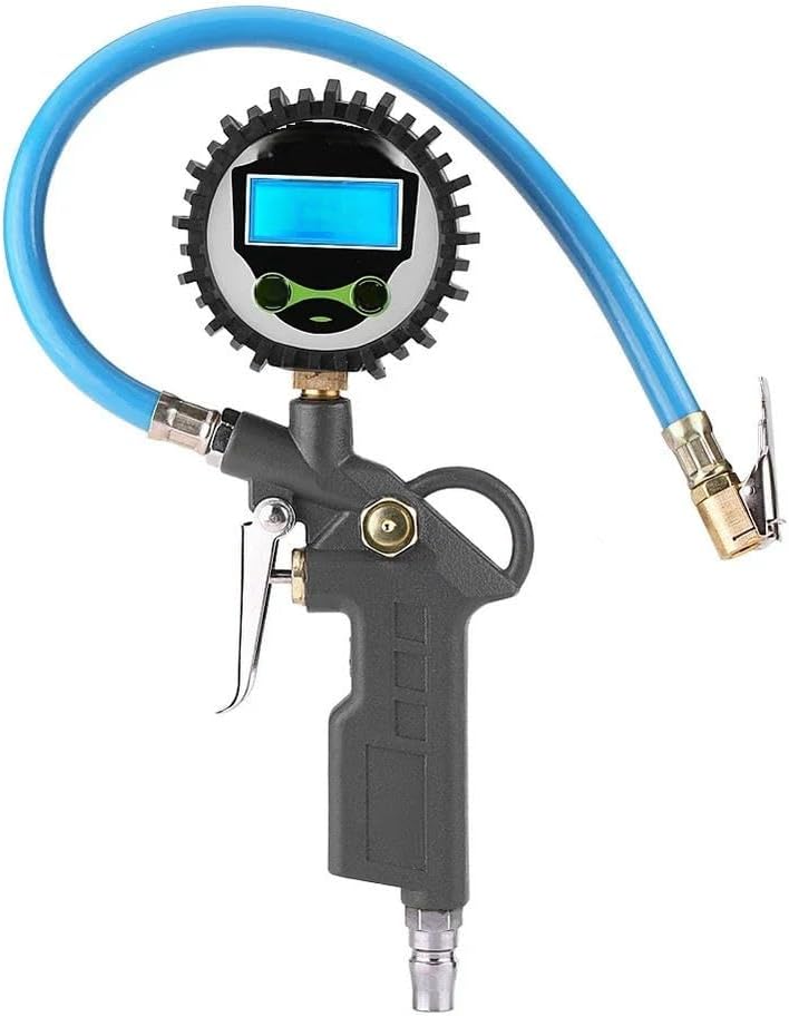 Car Vehicle Digital Tyre Tire Air Pressure Inflator Gauge Meter Tester