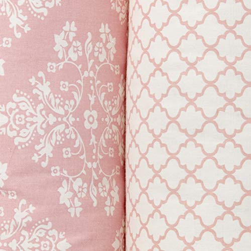 Kit Montessoriano Rolinho 5 Peças Jardim Secreto Rosa (Colchão 1, 50 X 0, 90 X 0, 12), Biramar Baby,