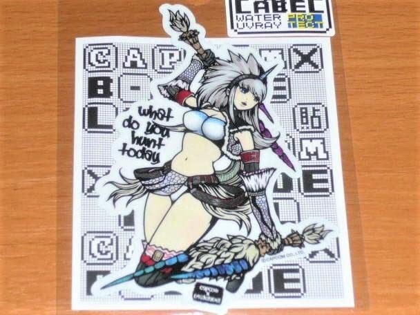モンハン キリン装備女 ステッカー B-SIDE LABEL カプコン Amazon.co.jp: モンハン キリン装備 膝立ち ステッカー B-SIDE LABEL