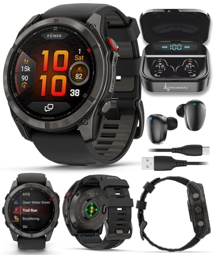 Wearable4U - Garmin Fenix 8 Pro 51mm AMOLED Sapphire Premium...