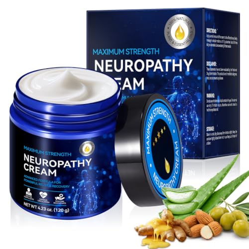 ZIXAOK Nerve Relief Cream Extra Strength Plant-Based Formula 4 Oz