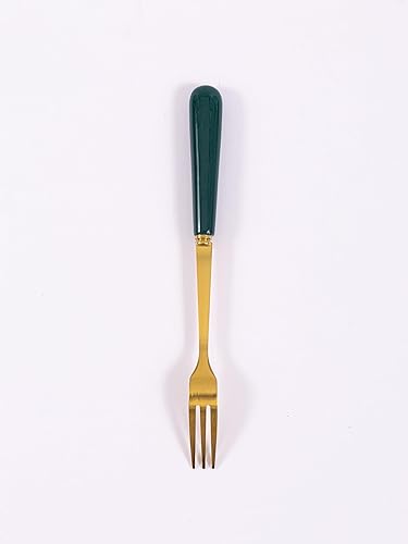 Miniatura 8 de Cuchara de café, 8 cucharaditas, cucharas de postre creativas con mango de cerámica, acero inoxidable de grado alimenticio premium, apto para