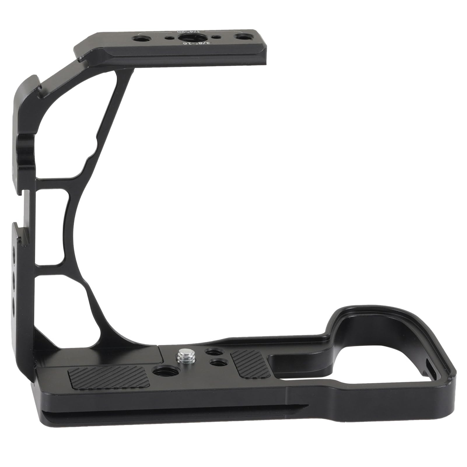 Akozon Półklatka do Aparatu Pasująca do S1R II/S1 II/S1 IIE z płytką Arca 1/4 3/8 Gwinty Stabilizatora Statywu