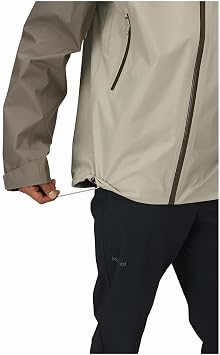 Marmot Mens Minimalist Pertex Jacket Claystone/Shale Grey Medium