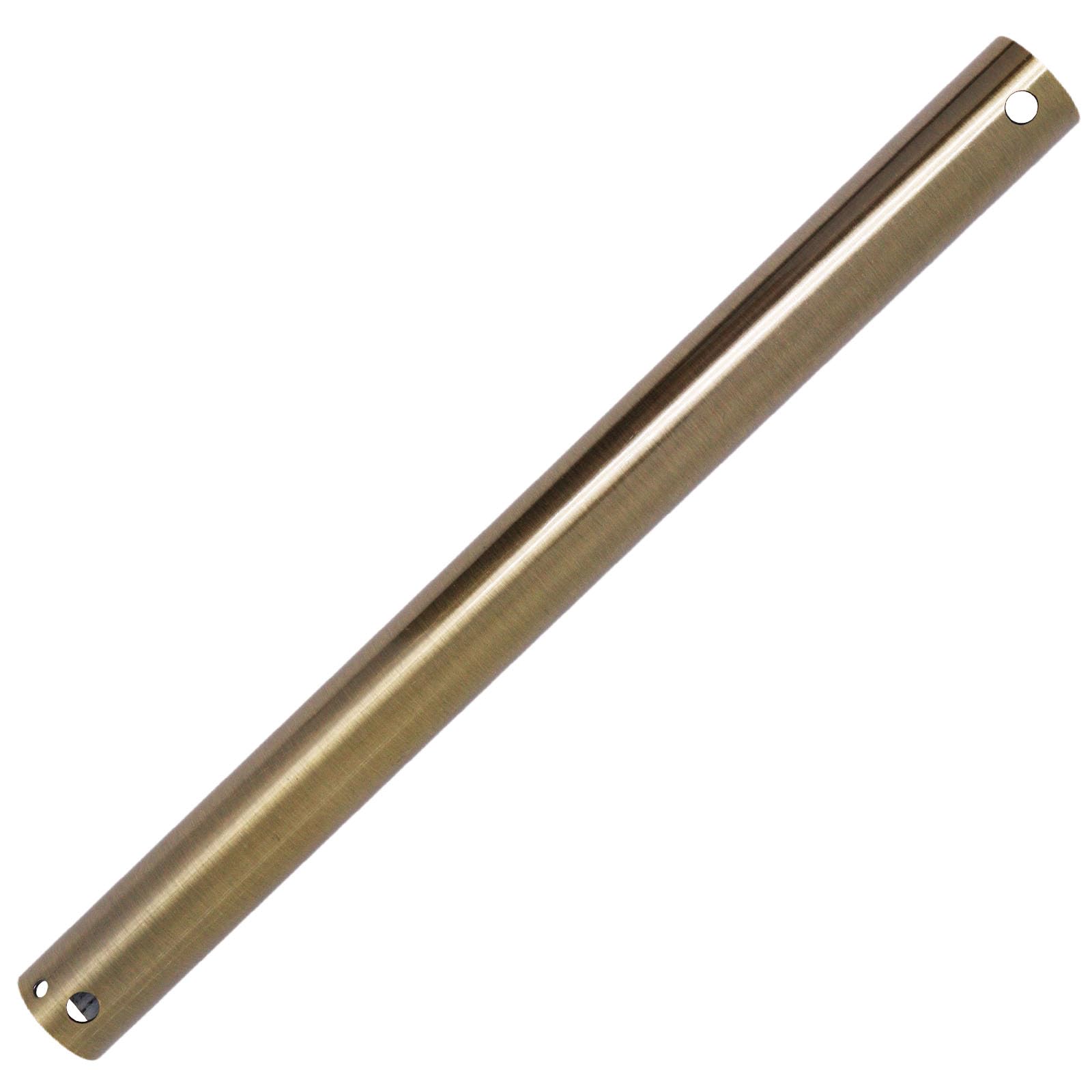 12 Inch Ceiling Fan Extension Rod, 1 Inch Outside Diameter Not Threaded Ceiling Fan Downrod for a Wide Range of Fans (Brushed Bronze)